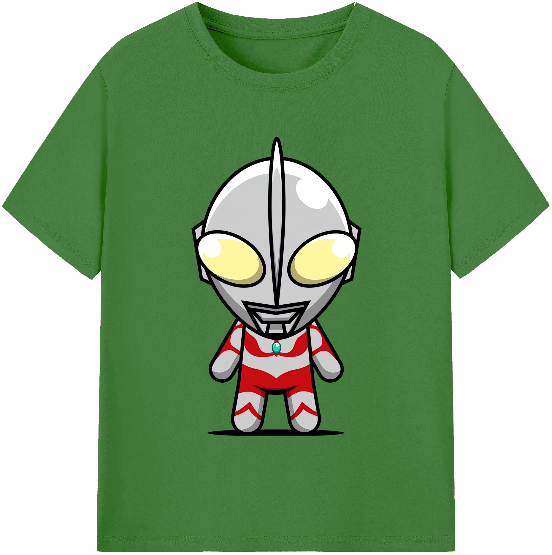 （画像用） ウルトラマン Ultraman レディースカジュアルプリントTシャツ（綿100％）